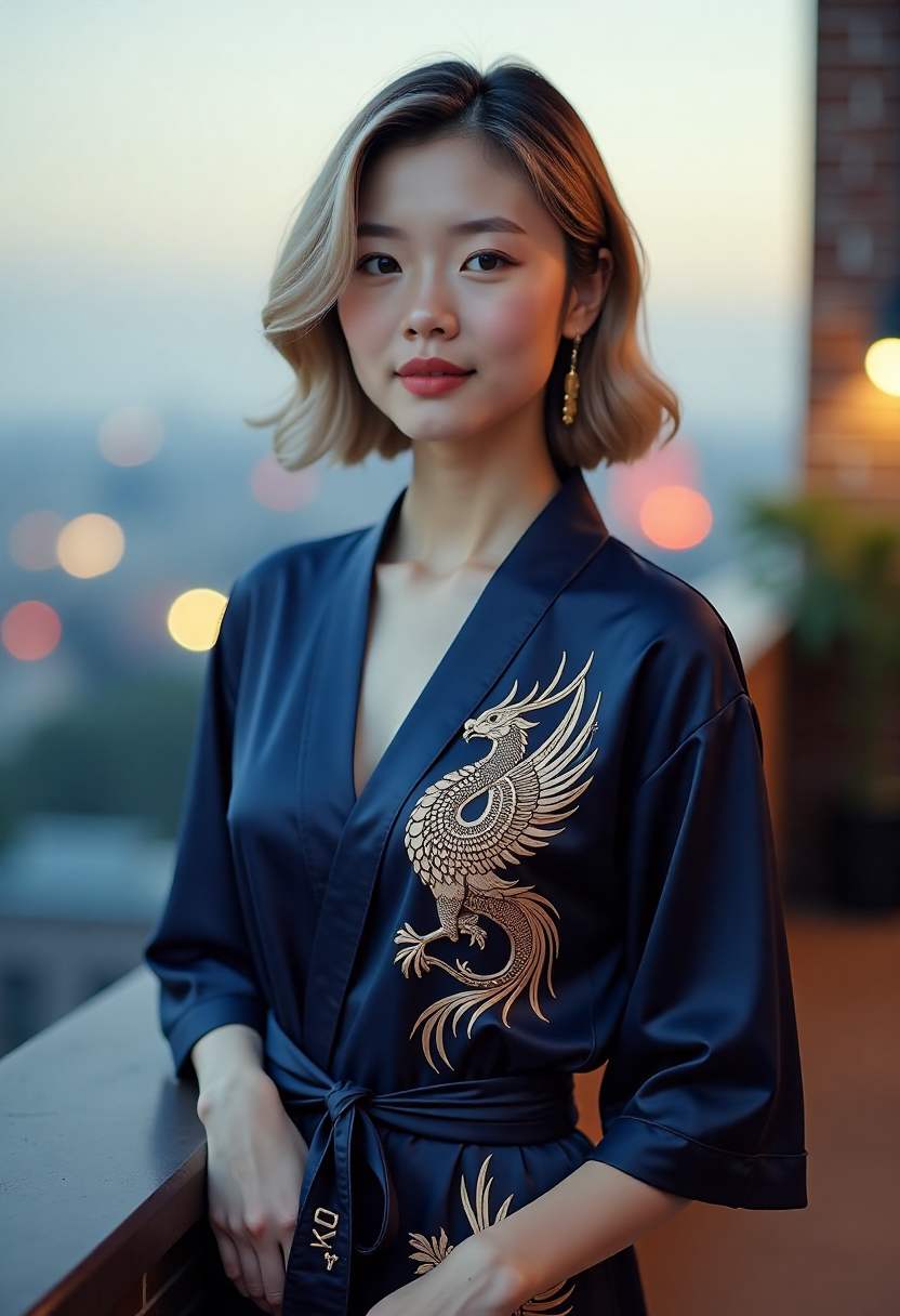 江边散步剧照